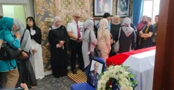 Situasi rumah duka pilot pesawat ATR 42-500, Andy Danahantono. (Sumber: Poskota/Veronica)