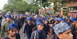 Moment seba baduy di Kabupaten Lebak yang jadi Kharisma Event Nasional. (Sumber: Poskota/Samsul Fatoni)