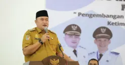 Bupati Bogor Rudy Susmanto saat musrenbang di Kecamatan Cibinong. (Sumber: Istimewa)