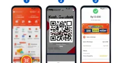 Cara pakai QRIS Shopee PayLater. (Sumber: Shopee)