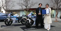 Yamaha Indonesia kembali mencetak prestasi global setelah warna Blue Cyber. (Sumber: Yamaha)