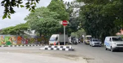 Salah satu ruas jalan di Kota Tangerang yang akan digunakan untuk keperluan syuting film produksi Korea Selatan. (Sumber: Pemkot Tangerang)