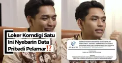 Seorang konten kreator Abil Sudarman mengungkap dugaan kebocoran data pribadi pelamar dalam proses rekrutmen Komdigi yang menggunakan Google Drive dan dinilai berisiko. (Sumber: Instagram/@abilsudarman)