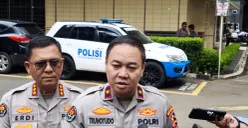 Kepala Biro Penerangan Masyarakat Divisi Humas Polri, Brigadir Jenderal Polisi Trunoyudo Wisnu Andiko, saat menjelaskan penonaktifan sementara Kapolres Sleman. (Sumber: Poskota/ Ali Mansur)