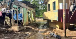 Banjir akibat luapan Kali Ciliwung di Kampung Melayu, Jakarta Timur. (Sumber: Poskota/M. Tegar Jihad)