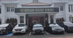 Suasana kantor Kejari Kota Cimahi, di Jalan Sangkuriang, Kota Cimahi. (Sumber: Poskota/Gatot Poedji Utomo)