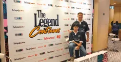 Rifat Sungkar menyiapkan El Mayka menjadi generasi ketiga keluarga Sungkar di dunia motorsport melalui program The Legend Continues (Sumber: Poskota/ Erwan Hartawan)