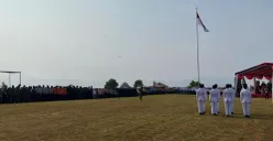 Upacara peringatan HJB ke-544 diselenggarakan di Lapangan Citalahab, Desa Malasari, Kecamatan Nanggung, Kabupaten Bogor, Rabu 3 Juni 2026. (Sumber: Poskota/Giffar Rivana)