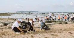 BNI menggelar aksi pengendalian perubahan iklim dalam peringatan Hari Lingkungan Hidup Internasional pada 5 Juni 2026. (Sumber: Dok. Istimewa)