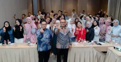 Aktivitas Training of Trainer (ToT) Kreator Konten (Content Creator) Baznas dan BI di Hotel Santika, Palembang, Sumsel. (Sumber: Istimewa)