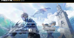 Dashboar FF Advance Server OB54 hingga 18 Juni 2026.  (Sumber: Dok/Free Fire)