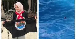 Sosok Elmi Febrianti tengah menjadi sorotan usai insiden tragis yang merenggut nyawanya di kawasan wisata Tebing Apparalang, Kabupaten Bulukumba, Sulawesi Selatan. (Sumber: X/@Xawalez)