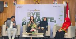 Sebanyak 50 SMA di wilayah Jabodetabek ditantang mengumpulkan hingga 5 ton sampah elektronik (e-waste) melalui program "Sayang Bumi 2026" yang resmi diluncurkan di SMAN 82 Jakarta Selatan, Kamis, 11 Juni 2026. (Sumber: Istimewa)
