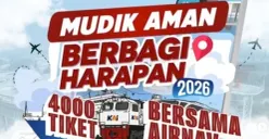 Pendaftaran mudik gratis AirNav Indonesia dibuka hari ini, cek jadwal dan rutenya. (Sumber: Instagram/@airnavindonesia)