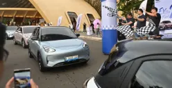 Geely Auto Indonesia mulai menyerahkan EX2 ke konsumen perdana. (Sumber: Geely)