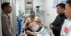 Korban penusukan oleh debt collector di kawasan Kelapa Dua, Kota Tangerang Selatan, Selasa, 24 Februari 2026. (Sumber: Dok. Polres Tangsel)