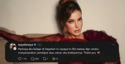 Tasya Farasya meminta maaf setelah unggahannya dikaitkan dengan keputusan Bunga Sartika mundur sebagai host konten. (Sumber: Threads/@tasyafarasya)
