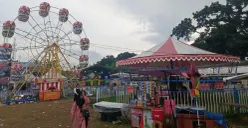 Suasana sore hari jelang buka puasa di Festival Ramadhan di Ciseeng, Kabupaten Bogor, Minggu, 1 Maret 2026. (Sumber: Poskota/Ali Mansur)