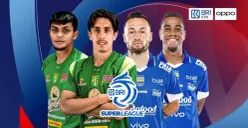 Tonton live streaming Persebaya Surabaya vs Persib Bandung di BRI Super League 2025/2026 malam ini pukul 20.30 WIB. (Sumber: Vidio.com)