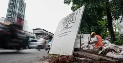 Ilustrasi galian proyek. (Sumber: Poskota/Bilal Nugraha Ginanjar)