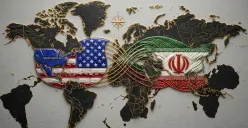 Operasi militer AS–Israel, Sabtu (28/2). membuat Situasi regional kian memanas setelah Iran melakukan serangan balasan ke beberapa pangkalan AS di Timur Tengah. (Sumber: Gemini AI)