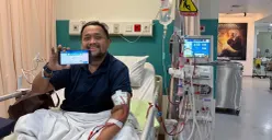 Antonius, 47 tahun, peserta JKN BPJS dirawat di RS St. Carolus. (Sumber: Dok. Istimewa)