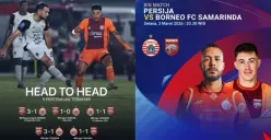 Laga Persija vs Borneo FC pekan ke-24 Super League 2025/2026 digelar malam ini 3 Maret. (Sumber: Instagram/@vidiosports)