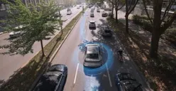 Ilustrasi teknologi ADAS hadir membantu pengemudi lewat peringatan dini dan kontrol berkendara. (Sumber: Bosch)