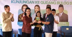 Anggota Dewan Perwakilan Daerah (DPD) Republik Indonesia Daerah Istimewa Yogyakarta (DIY) melaksanakan kunjungan kerja strategis ke Gudang BULOG Purwomartani. (Sumber: Istimewa)