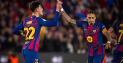 Dominasi Barcelona sejak awal laga (Sumber: Instagram/@fcbarcelona)