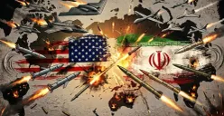 Iran balas dendam, AS kehilangan aset militer Rp31 triliun hanya dalam 4 hari. (Sumber: Generated AI)