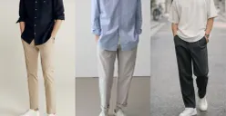 Ilustrasi - Ide OOTD bukber pria yang kekinian. (Sumber: Pinterest)