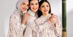 Rekomendasi baju Lebaran wanita 2026 dari brand lokal Geulis. (Sumber: Instagram/@geulis.id)