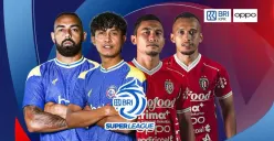 Jadwal live streaming Arema FC vs Bali United di BRI Super League 2025/2026. (Sumber: Vidio.com.)
