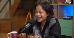 Psikolog klinis Evi Santi Rahayu yang juga istri gitaris Zendhy Kusuma kembali viral usai kasus pemilik Bibi Kelinci Kopitiam, Nabilah O’Brien ditetapkan sebagai tersangka. (Sumber: YouTube/Billy's Coffee Table)