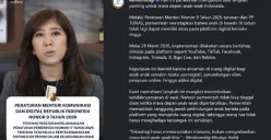 Komdigi menerapkan aturan baru yang membatasi akses platform digital bagi anak di bawah 16 tahun. (Sumber: Instagram/@kemkomdigi)