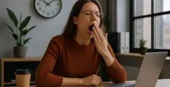 Ilustrasi mengantuk saat aktivitas bekerja di kantor. (Sumber: Pinterest/Gary Ludke)