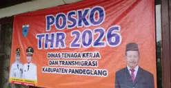 Posko pengaduan THR di Kantor Disnakertrans Pandeglang. (Sumber: Dok. Disnakertrans Pandeglang)