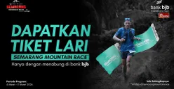 bank bjb Hadirkan Promo Spesial Semarang Mountain Race 2026. (Sumber: Dok. bank bjb)