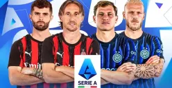 Saksikan live streaming AC Milan vs Inter Milan di Serie A pekan ke-28. (Sumber: Vidio.com)