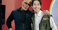 Deddy Corbuzier membagikan pesan emosional dan tangkapan layar chat terakhir dengan Vidi Aldiano setelah sahabatnya meninggal dunia pada 7 Maret 2026. (Sumber: Instagram/@vidialdiano)