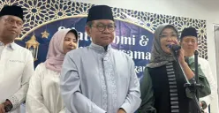 Kepala Dinkes Jakarta, Ani Ruspitawati saat menyampaikan situasi campak di RSKD Duren Sawit, Jakarta Timur, Selasa, 10 Maret 2026. (Sumber: Poskota/M. Tegar Jihad)