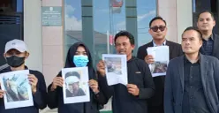 Suasana sidang gugatan PMH yang digelar di PN Pandeglang. (Sumber: Poskota/Samsul Fatoni)