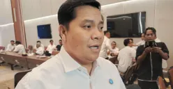 Ketua Umum MTI Haris Muhammadun, saat ditemui di Commuter Hall PT Kereta Commuter Indonesia, Gambir, Jakarta Pusat, Senin, 9 Maret 2026. (Sumber: Poskota/Ali Mansur)