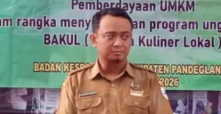 Pengawas Koperasi dan UMKM pada Diskoperindag Pandeglang, Doni Romdoni. (Sumber: Poskota/Samsul Fatoni)