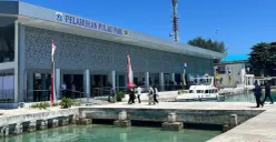 Pelabuhan Pulau Pari, Kepulauan Seribu, Jumat, 13 Maret 2026. (Sumber: Poskota/M. Tegar Jihad)