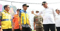 Wali Kota Bekasi, Tri Adhianto melaksanakan sidak jalur mudik lebaran Idul Fitri 1447 Hijriah. (Sumber: Dok. Istimewa)