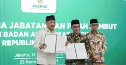 Sodik Mudjahid Jabat Ketua BAZNAS RI. (Sumber: Dok. BAZNAS)