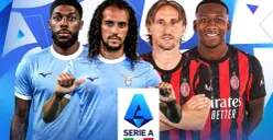 Jadwal live streaming Serie A 2025/2026 antara Lazio vs AC Milan. (Sumber: Vidio.com)
