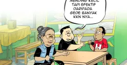 Obrolan warteg hari ini, Senin, 16 Maret 2026. (Sumber: Poskota/Arif Setiadi)